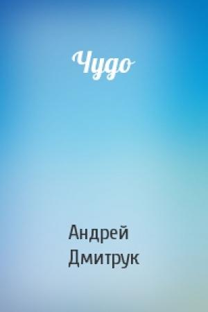 Обложка книги «Чудо» — Андрей Дмитрук