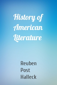 History of American Literature