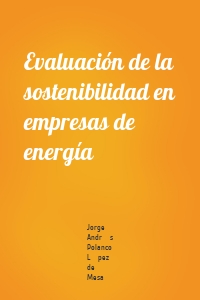 Evaluación de la sostenibilidad en empresas de energía