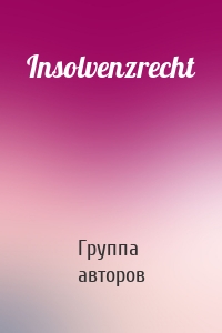 Insolvenzrecht