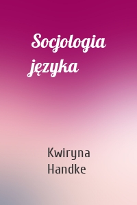 Socjologia języka