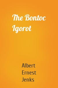 The Bontoc Igorot