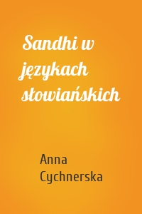 Sandhi w językach słowiańskich