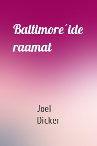 Baltimore´ide raamat