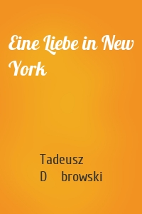 Eine Liebe in New York
