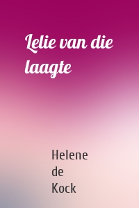 Lelie van die laagte