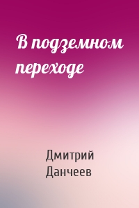 В подземном переходе