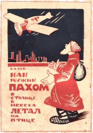 Обложка книги «Как мужик Пахом в столице в небеса летал на птице» — Василий Алов