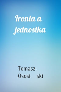 Ironia a jednostka