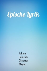 Epische Lyrik