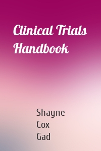 Clinical Trials Handbook