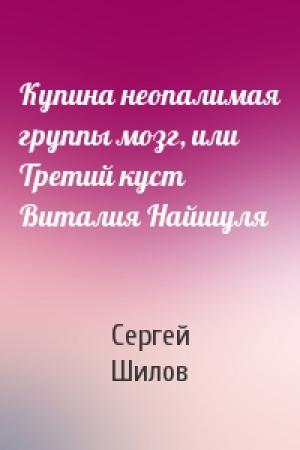 Обложка книги «Купина неопалимая группы мозг, или Третий куст Виталия Найшуля» — Сергей Евгеньевич Шилов