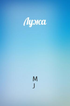 Обложка книги «Лужа» — M J