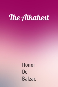 The Alkahest