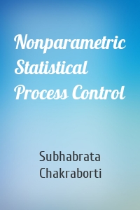 Nonparametric Statistical Process Control