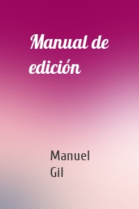 Manual de edición