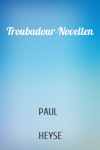 Troubadour-Novellen