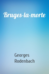 Bruges-la-morte