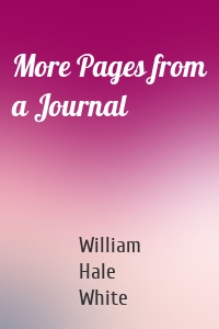 More Pages from a Journal