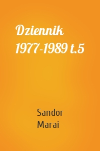 Dziennik 1977-1989 t.5