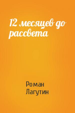 Обложка книги «12 месяцев до рассвета» — Роман Лагутин