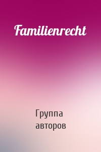 Familienrecht