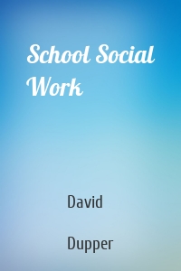 School Social Work