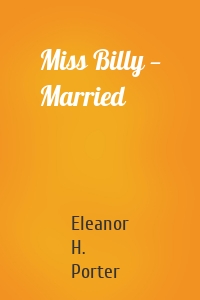 Miss Billy — Married