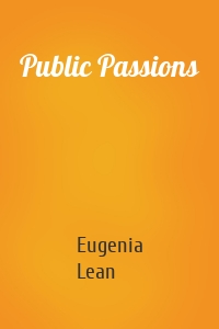 Public Passions