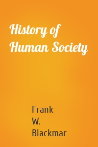 History of Human Society