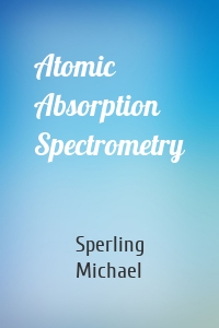 Atomic Absorption Spectrometry