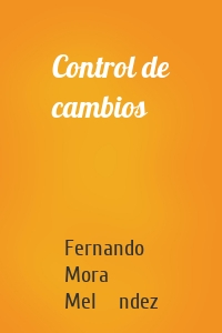 Control de cambios