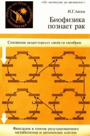 Обложка книги «Биофизика познает рак» — Инал Акоев
