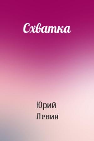 Обложка книги «Схватка» — Юрий Левин