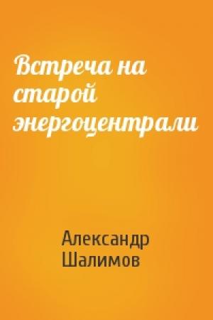 Обложка книги «Встреча на старой энергоцентрали» — Александр Шалимов