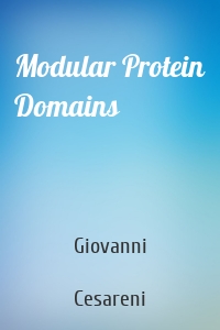 Modular Protein Domains