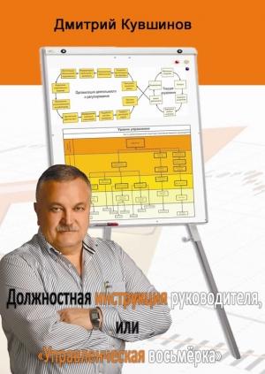 Обложка книги «Должностная инструкция руководителя, или «Управленческая восьмёрка»» — Дмитрий Кувшинов