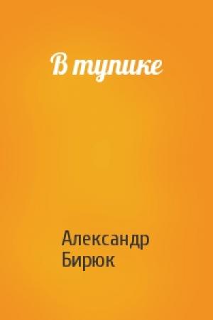 Обложка книги «В тупике» — Александр Бирюк