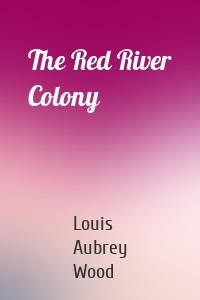 The Red River Colony