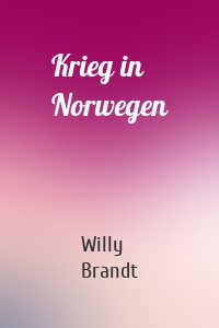 Krieg in Norwegen