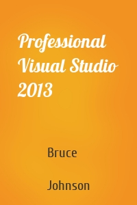 Professional Visual Studio 2013