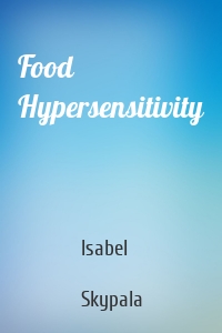 Food Hypersensitivity