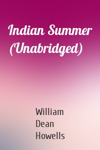 Indian Summer (Unabridged)