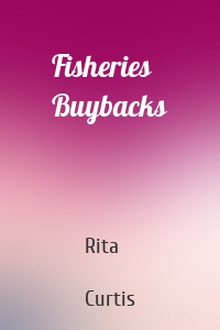 Fisheries Buybacks