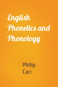English Phonetics and Phonology