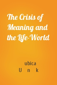 The Crisis of Meaning and the Life-World