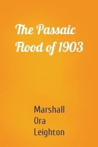 The Passaic Flood of 1903