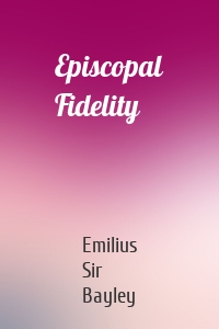Episcopal Fidelity