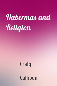 Habermas and Religion