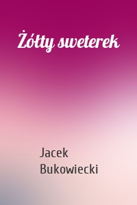 Żółty sweterek